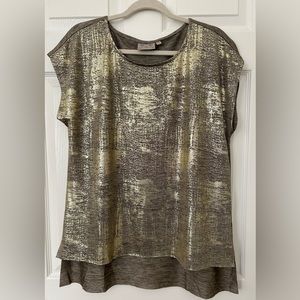 NWOT Gold Oversized Tunic
